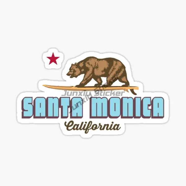 USA Los Angeles Santa Monica California Car Stickers Vinyl PVC Self-adhesive Decoration Waterproof Decals
USA Los Angeles Santa Monica California Car Stickers Vinyl PVC Self-adhesive Decoration Waterproof Decals