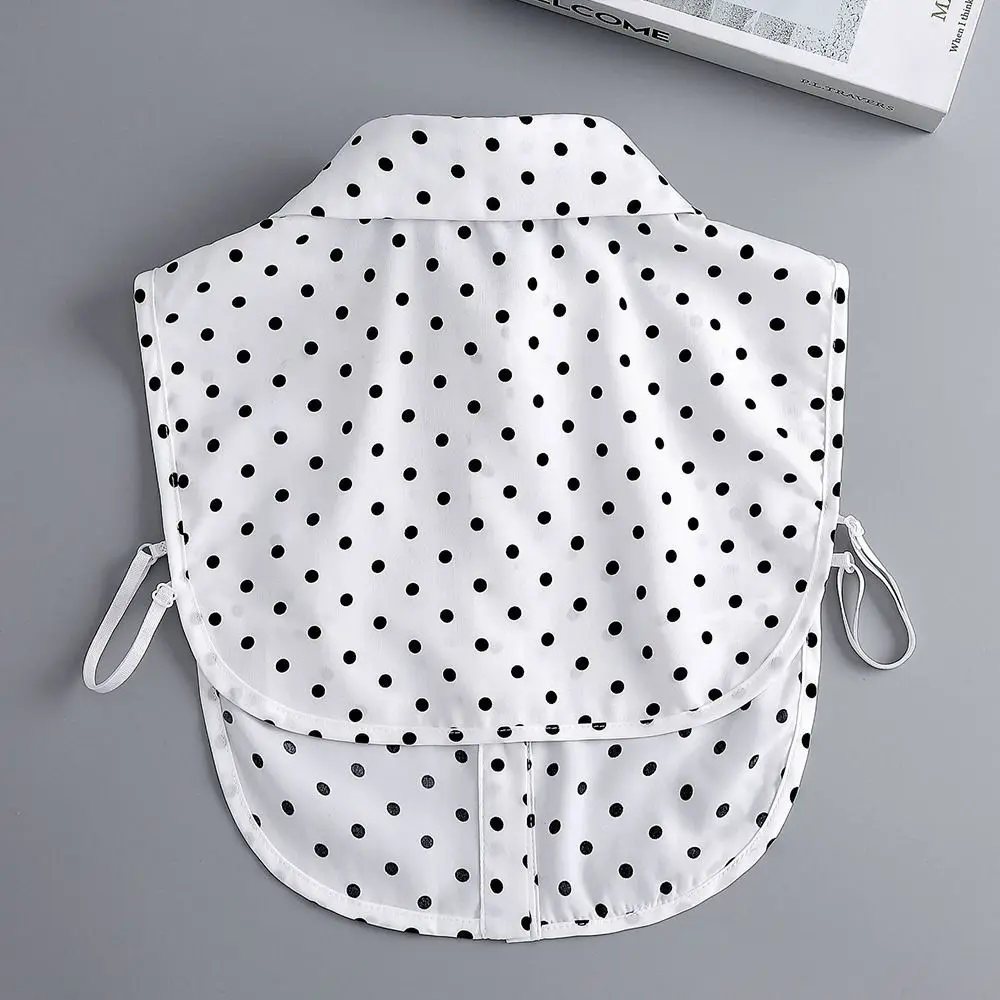 Новая белая рубашка со съемным искусственным воротником в горошек и накладным воротником с лацканами для женщин и девочек
Новая белая рубашка со съемным искусственным воротником в горошек и накладным воротником с лацканами для женщин и девочек