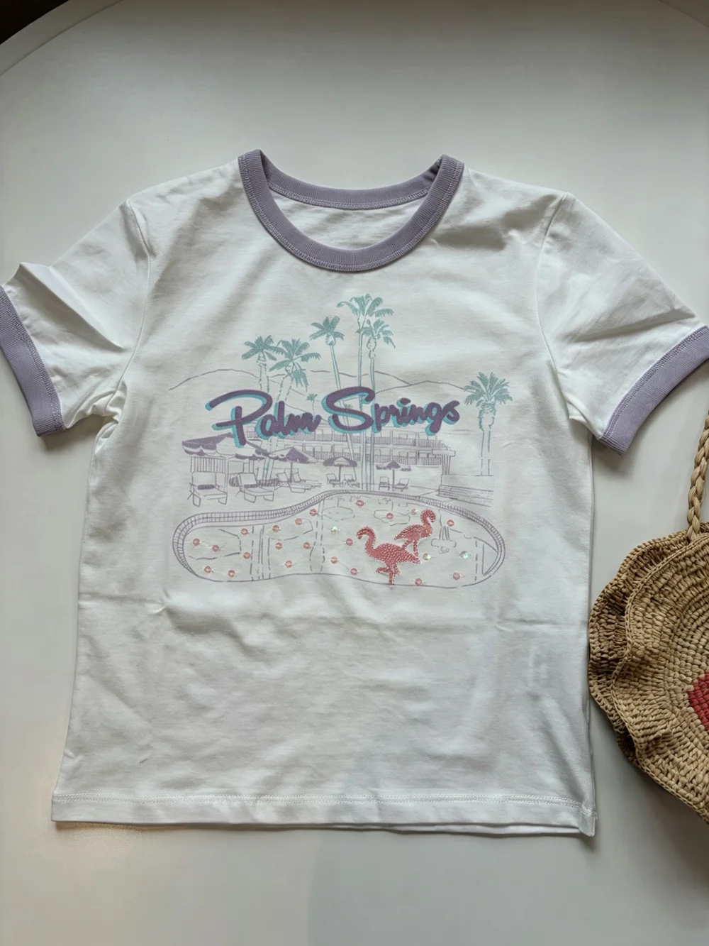 kids clothes girls Flamingo pattern Cartoon T-shirt teen girl clothes soft cotton Short sleeved printed T-shirt French style top
kids clothes girls Flamingo pattern Cartoon T-shirt teen girl clothes soft cotton Short sleeved printed T-shirt French style top