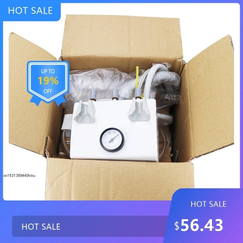 0805 Portable Turbine Unit Metal 3 Way Syringe Laboratory Equipment - 4 Hole Or 2 Hole Option For 2 Piece Handpiece T0320
0805 Portable Turbine Unit Metal 3 Way Syringe Laboratory Equipment - 4 Hole Or 2 Hole Option For 2 Piece Handpiece T0320