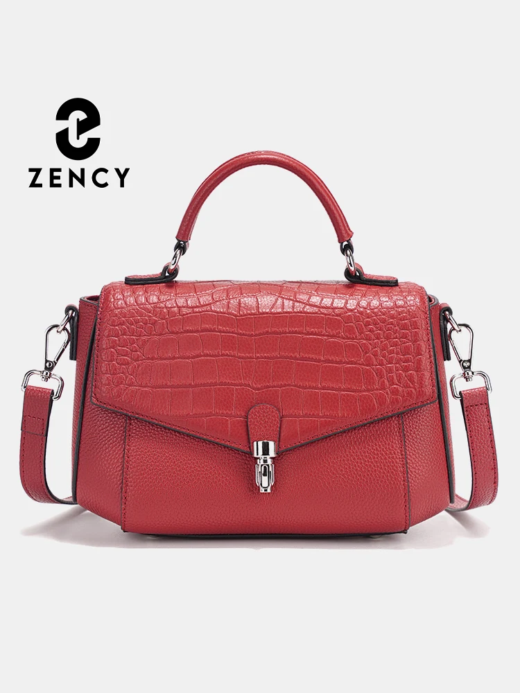 Zency 2025 трендовая модная женская сумка из натуральной кожи с ручкой сверху, сумка через плечо из кожи аллигатора с несколькими отделениями, брендовая сумка
Zency 2025 трендовая модная женская сумка из натуральной кожи с ручкой сверху, сумка через плечо из кожи аллигатора с несколькими отделениями, брендовая сумка