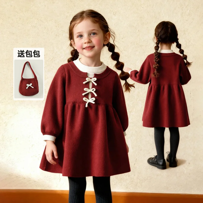Amila Children's Clothing2025New Winter Girls' Quilted Dress Princess Sweet Thickened Warm Princess Dress
Amila Children's Clothing2025New Winter Girls' Quilted Dress Princess Sweet Thickened Warm Princess Dress