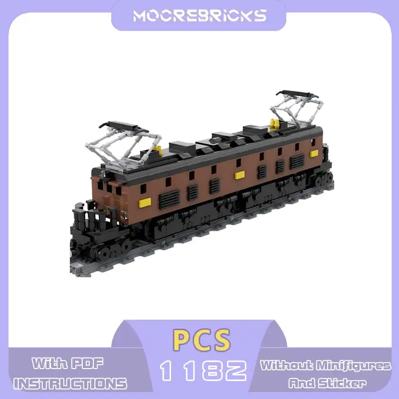 MOC Tech Retro Electric Locomotive Train Building Blocks JNR EF57 Railway Vehicle Bricks DIY Assembly Toys Adult Collection
MOC Tech Retro Electric Locomotive Train Building Blocks JNR EF57 Railway Vehicle Bricks DIY Assembly Toys Adult Collection