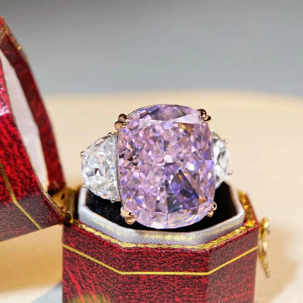 PT950 platinum pink ring - the happy ring of a female billionaire
PT950 platinum pink ring - the happy ring of a female billionaire