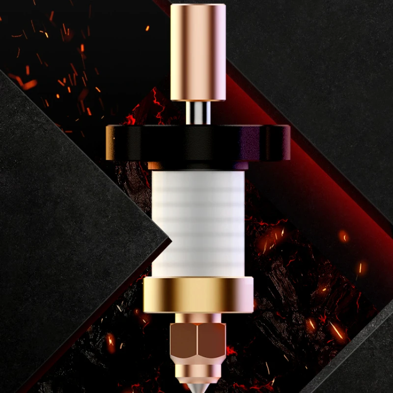 CREALITY K1/K1 Max Upgrade Ceramic Heating Block Kit 300°C High Temperature High Flow Printing and Faster for 3D Printer Parts
CREALITY K1/K1 Max Upgrade Ceramic Heating Block Kit 300°C High Temperature High Flow Printing and Faster for 3D Printer Parts