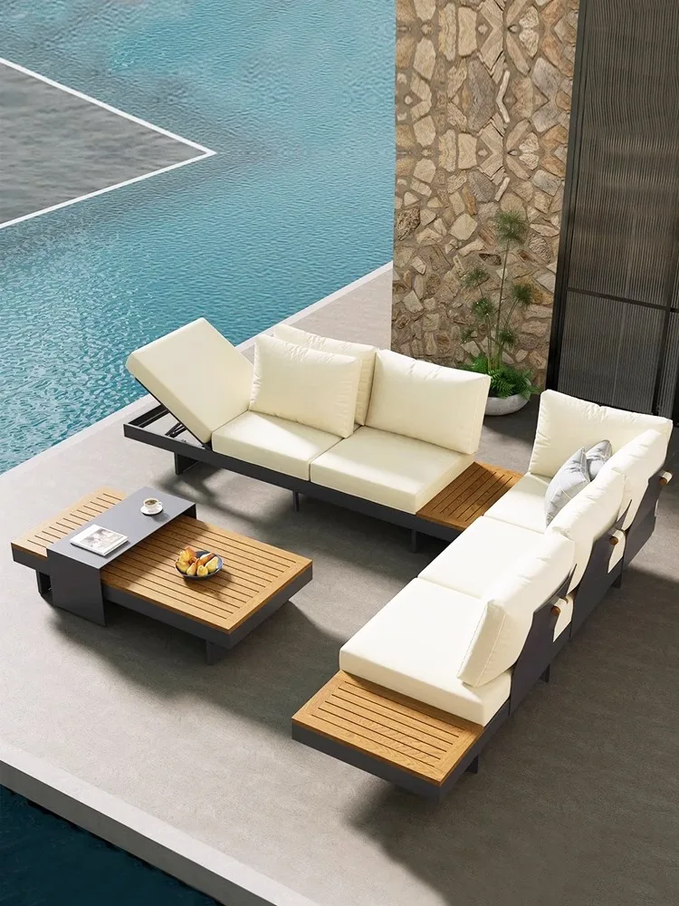 Outdoor leisure sofa courtyard terrace garden villa teak hotel rattan chair combination outdoor waterproof and sunscreen
Outdoor leisure sofa courtyard terrace garden villa teak hotel rattan chair combination outdoor waterproof and sunscreen