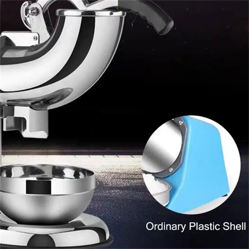 Electric Ice Crusher Shaver Machine Snow Cone Maker Stainless Steel Ice Smoothies Maker Blender Machine
Electric Ice Crusher Shaver Machine Snow Cone Maker Stainless Steel Ice Smoothies Maker Blender Machine