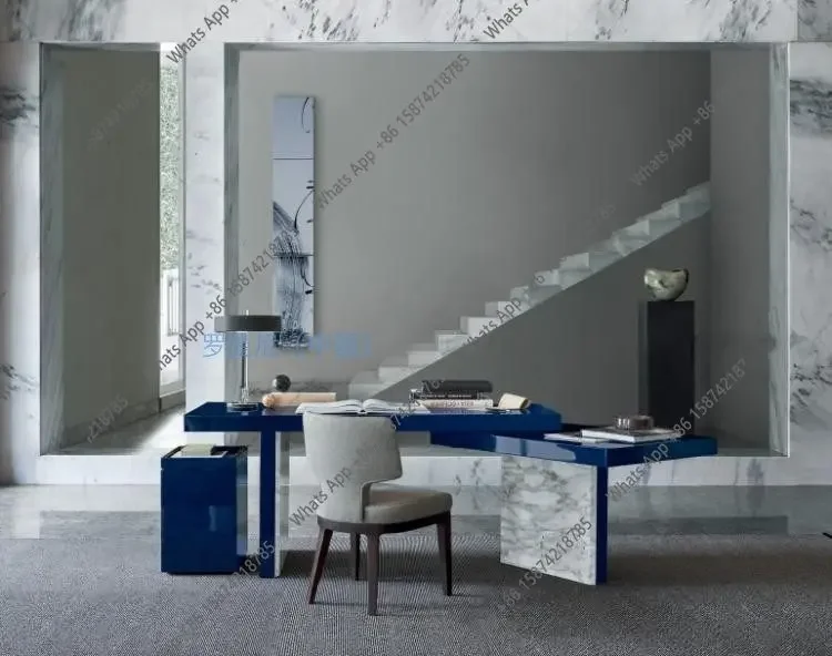 N62 Italian light luxury solid wood corner desk designer large apartment desk writing desk computer boss table
N62 Italian light luxury solid wood corner desk designer large apartment desk writing desk computer boss table