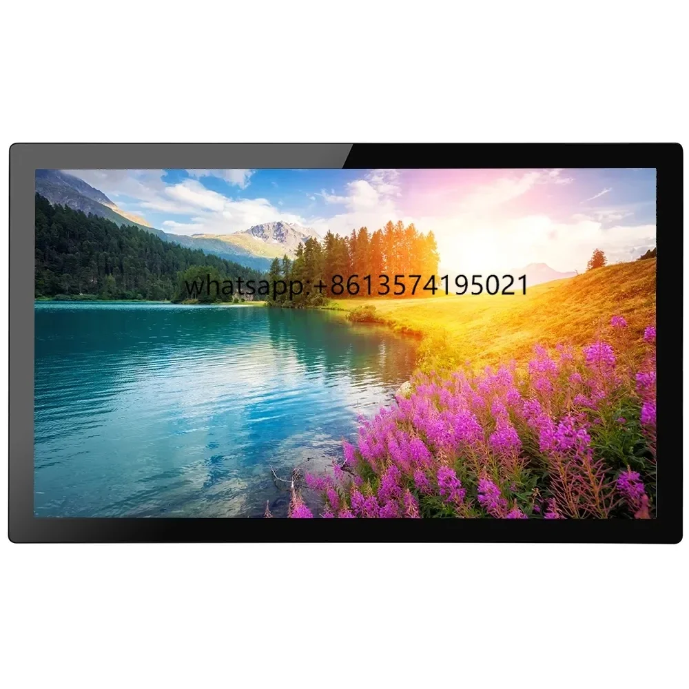 T21.5" 23.6" 27" 32" 43" 55" 65" Inch Indoor Outdoor 4K Wall Mounted Tft Ip65 Waterproof Lcd Display Touch Screen
T21.5" 23.6" 27" 32" 43" 55" 65" Inch Indoor Outdoor 4K Wall Mounted Tft Ip65 Waterproof Lcd Display Touch Screen