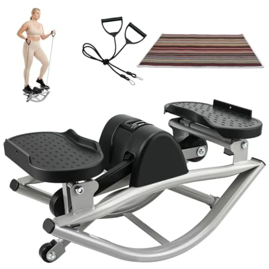 Rocking Stepper Side to Side, Rock Fitness Stepper for Exercise at Home, Portable Compact Lateral Motion Steppers, Calories wit
Rocking Stepper Side to Side, Rock Fitness Stepper for Exercise at Home, Portable Compact Lateral Motion Steppers, Calories wit