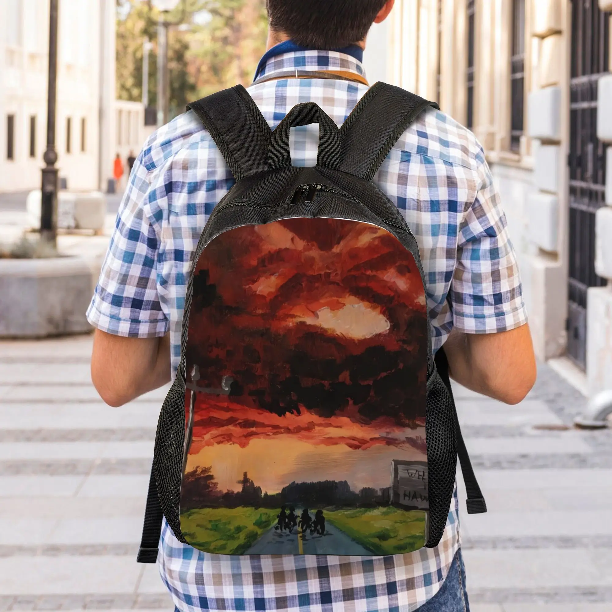 Back to school season Fashionable Mind Flayer 1 Storage Bag ST Teenager Storage Bag Backpack
Back to school season Fashionable Mind Flayer 1 Storage Bag ST Teenager Storage Bag Backpack