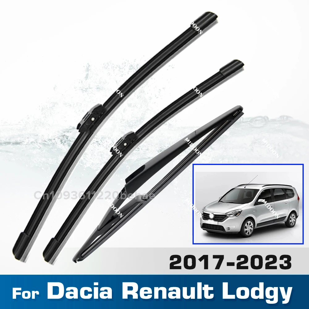 For Dacia Renault Lodgy 2017 - 2023 Windshield Windscreen Window Brushes Wiper LHD Front & Rear Wiper Blades Set 22"+16"+11"
For Dacia Renault Lodgy 2017 - 2023 Windshield Windscreen Window Brushes Wiper LHD Front & Rear Wiper Blades Set 22"+16"+11"