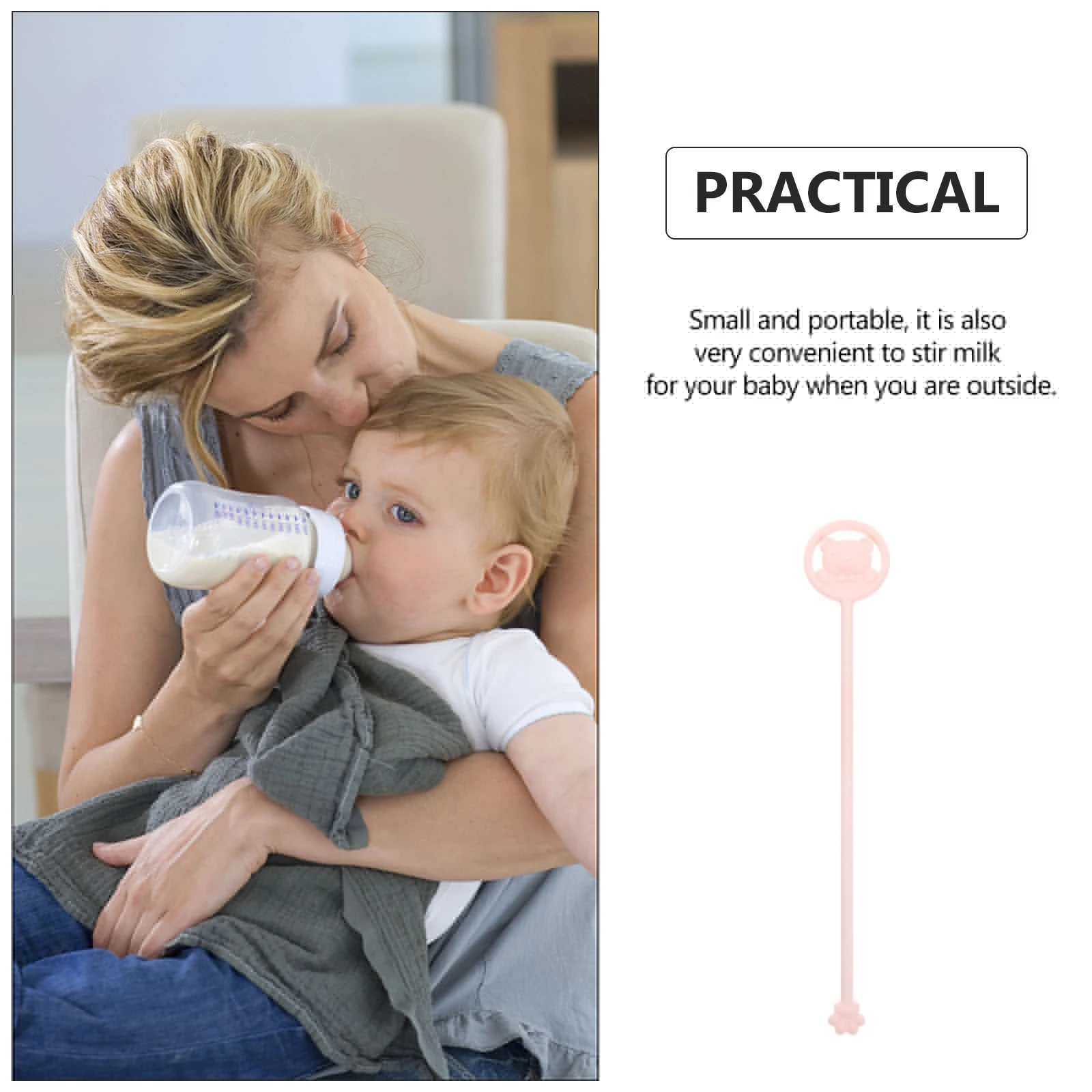 Milk Powder Stirring Stick Coffee Whisk Mixing Tool Long Handle Baby Mixer Pink Tea Stainless Steel Silicone Portable
Milk Powder Stirring Stick Coffee Whisk Mixing Tool Long Handle Baby Mixer Pink Tea Stainless Steel Silicone Portable