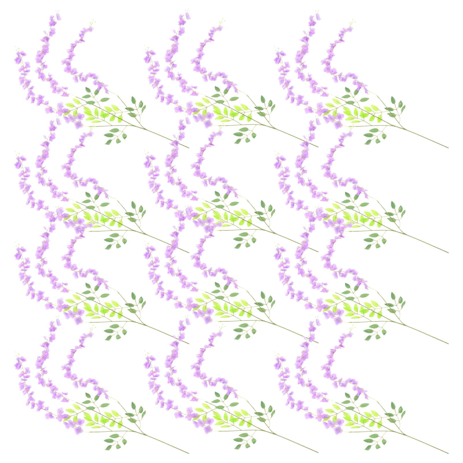 24pcs Artificial Wisteria Flower Vines Garland Hanging Simulation Wall Decor White ColorFlower Garland Wedding Decoration Stage
24pcs Artificial Wisteria Flower Vines Garland Hanging Simulation Wall Decor White ColorFlower Garland Wedding Decoration Stage