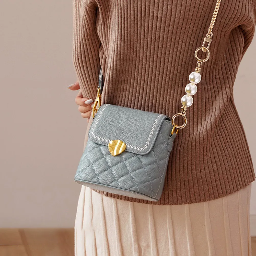 1Pcs Gold Metal Bag Chain with Plastic Pearls for DIY Clutches Handbags Mini Purses Shoulder Strap Extension Pendant Fashion
1Pcs Gold Metal Bag Chain with Plastic Pearls for DIY Clutches Handbags Mini Purses Shoulder Strap Extension Pendant Fashion