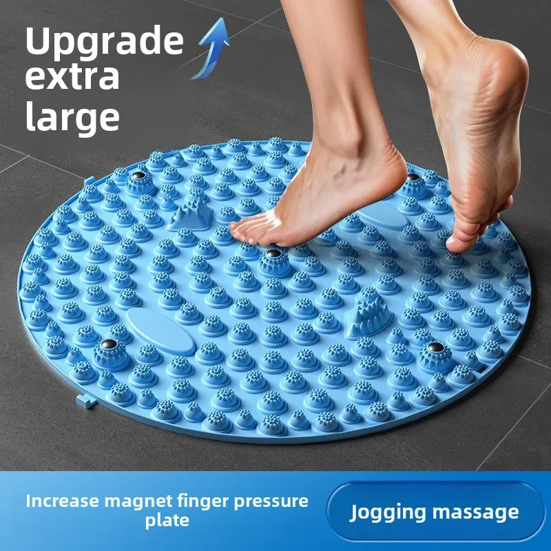 Foot Yoga Massage Acupressure Board Mat Muscle Relaxation Round Exercise Mat Fitness Foot Training Acupuncture Physiotherapy
Foot Yoga Massage Acupressure Board Mat Muscle Relaxation Round Exercise Mat Fitness Foot Training Acupuncture Physiotherapy