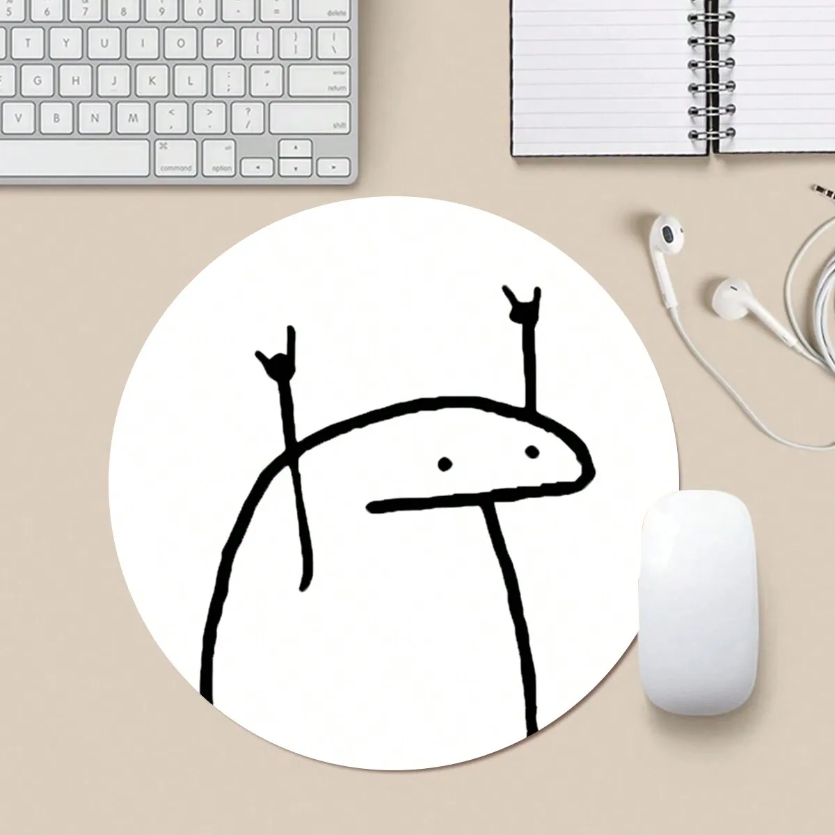 1pc Cute & Fun Round Mouse Pad, Mini Travel Sized Mouse Pad With Non-Slip Rubber Base, Small Mousepad For Laptop, Office, Home, Study & Gaming, Suitable For Girls & Boys
1pc Cute & Fun Round Mouse Pad, Mini Travel Sized Mouse Pad With Non-Slip Rubber Base, Small Mousepad For Laptop, Office, Home, Study & Gaming, Suitable For Girls & Boys