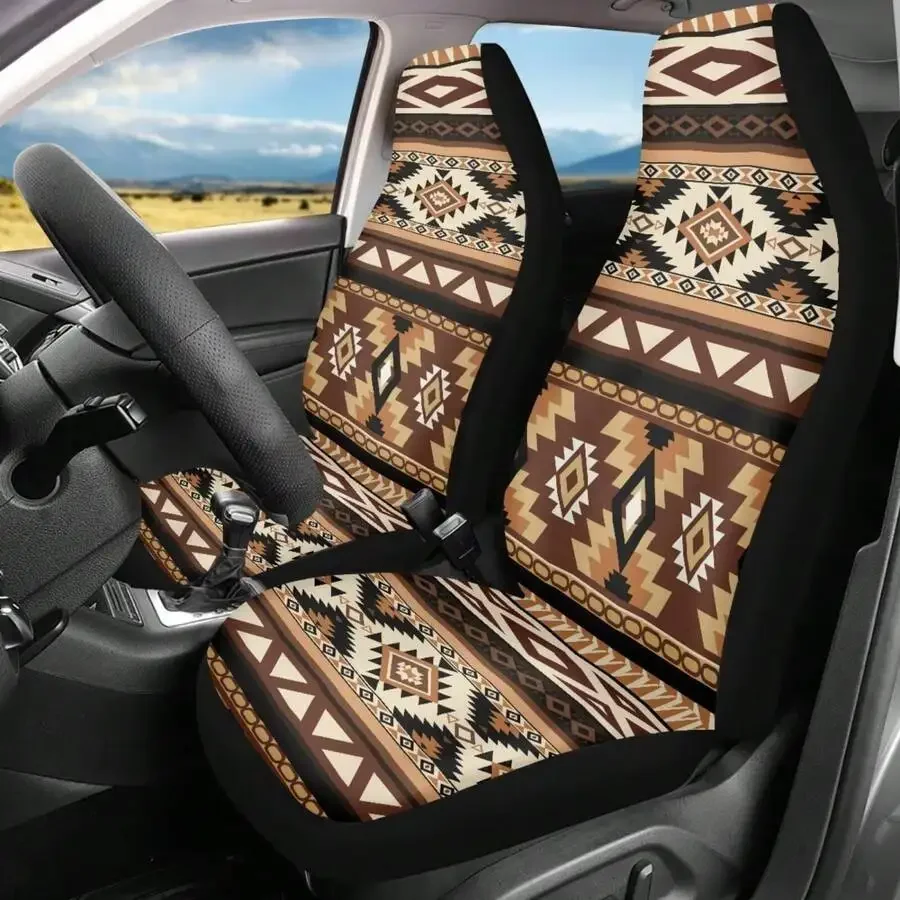 Universal Aztec Pattern Car Front Seat Cover Set For Sedan SUV Truck
Universal Aztec Pattern Car Front Seat Cover Set For Sedan SUV Truck