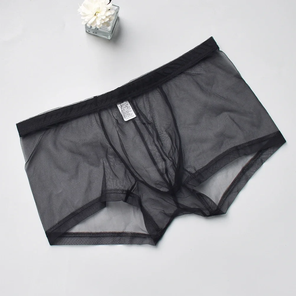 Breathable Underwear Men Boxer Briefs For Night For Sleep High Stretch Low Waist Nightwear Polyester Underpants
Breathable Underwear Men Boxer Briefs For Night For Sleep High Stretch Low Waist Nightwear Polyester Underpants
