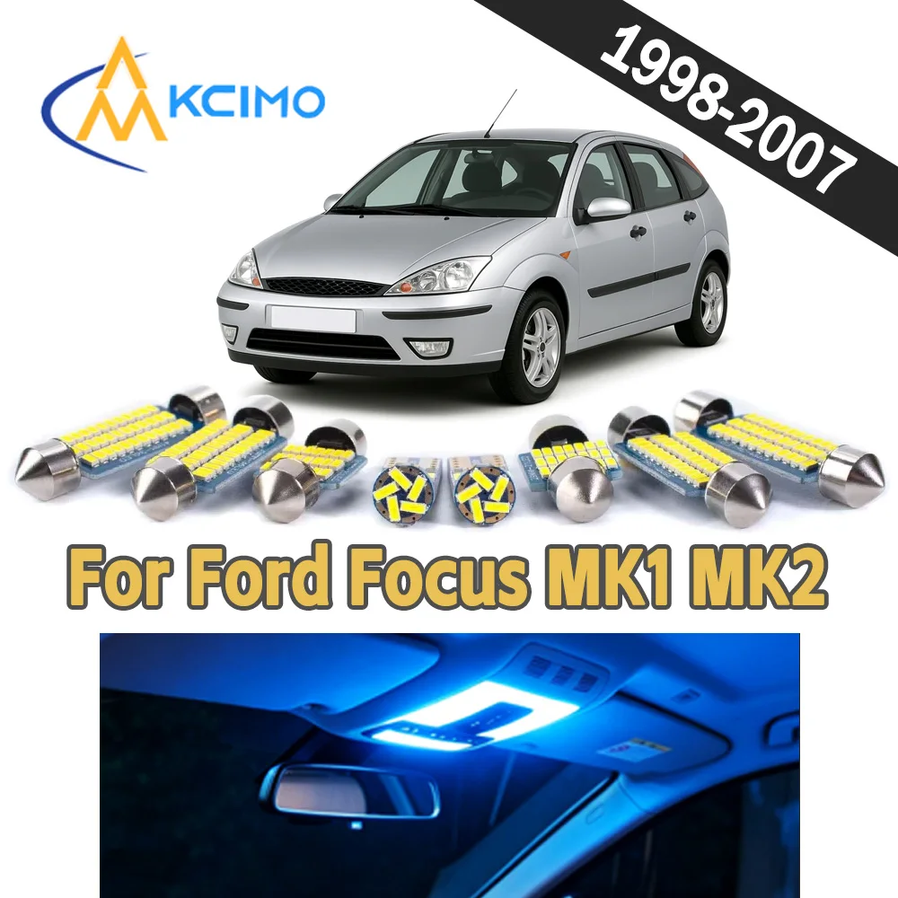 Energy Efficient Car Interior LED Reading Map Door Light Bulbs Anti Flicker CANBUS Indoor Lights For Ford Focus MK1 1998-2007
Energy Efficient Car Interior LED Reading Map Door Light Bulbs Anti Flicker CANBUS Indoor Lights For Ford Focus MK1 1998-2007