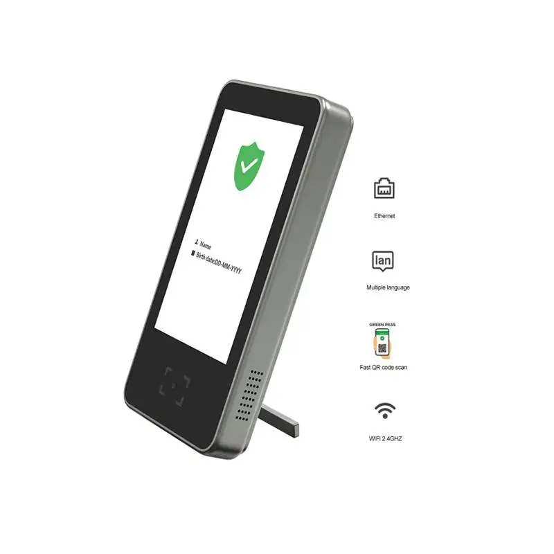 800*480 px ID Security Barcode Scanner 2D CMOS Also Support NFC Mobile Phone Max Green Element LED
800*480 px ID Security Barcode Scanner 2D CMOS Also Support NFC Mobile Phone Max Green Element LED