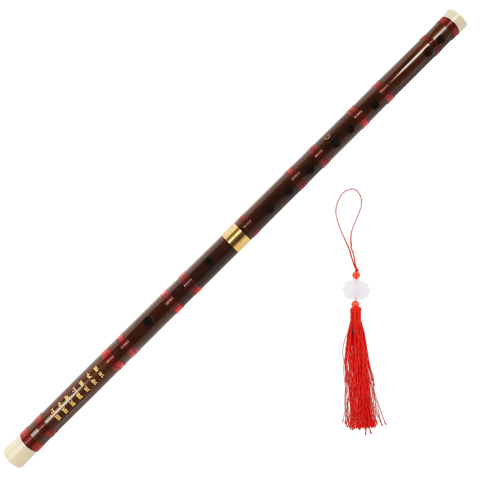 1 set 1 Set Bamboo Flute Chinese Traditional Wind Instrument For Beginners Adults Chinese Knot Included Lightweight Smooth 
1 set 1 Set Bamboo Flute Chinese Traditional Wind Instrument For Beginners Adults Chinese Knot Included Lightweight Smooth