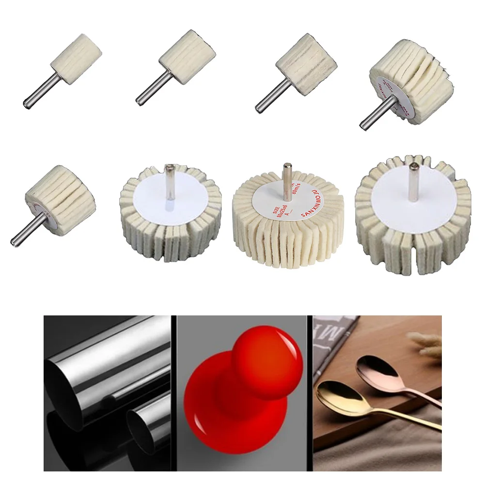 1pc 6mm Shank Wool Polishing Wheel Grinding Head For Drill Electric Grinder Buffing Wheel For Metal Gemstone Finishing Tools
1pc 6mm Shank Wool Polishing Wheel Grinding Head For Drill Electric Grinder Buffing Wheel For Metal Gemstone Finishing Tools