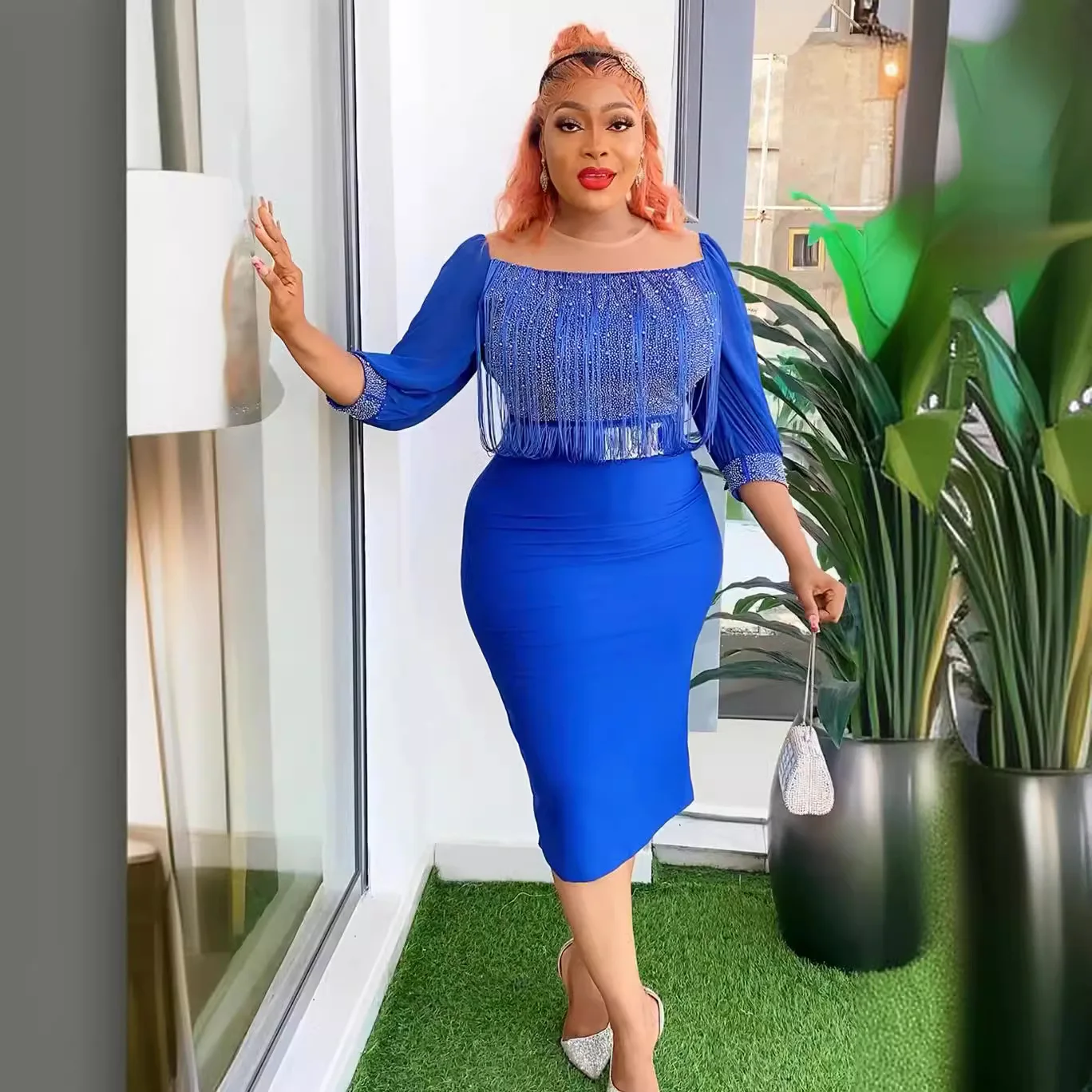 African Dresses for Women 2024 Elegant Plus Size Summer Africa Clothing Wedding Party Long Dress Dashiki Ankara Outfits Robe
African Dresses for Women 2024 Elegant Plus Size Summer Africa Clothing Wedding Party Long Dress Dashiki Ankara Outfits Robe