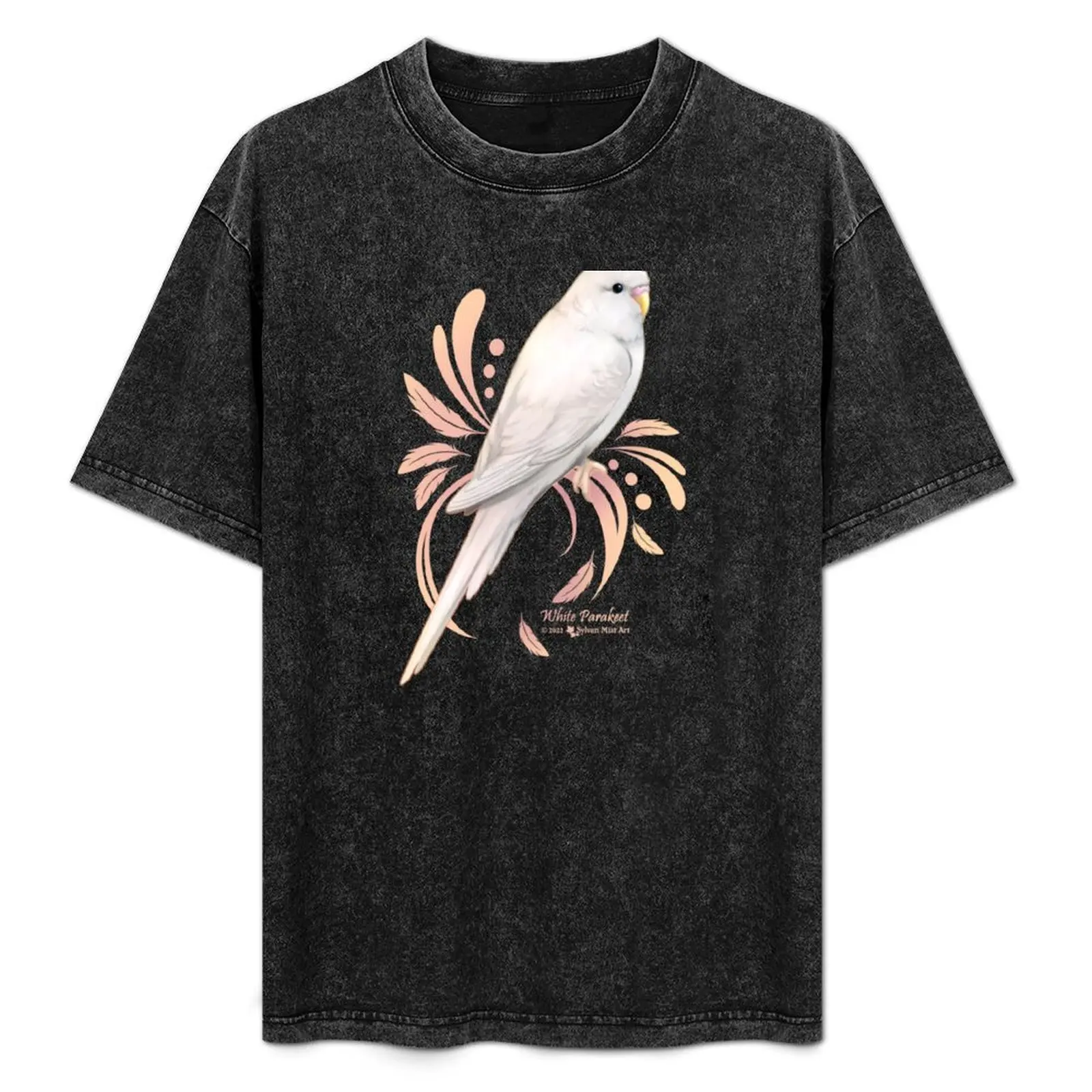 White Parakeet T-Shirt Minimalist Plain Crew Neck T-Shirt
White Parakeet T-Shirt Minimalist Plain Crew Neck T-Shirt