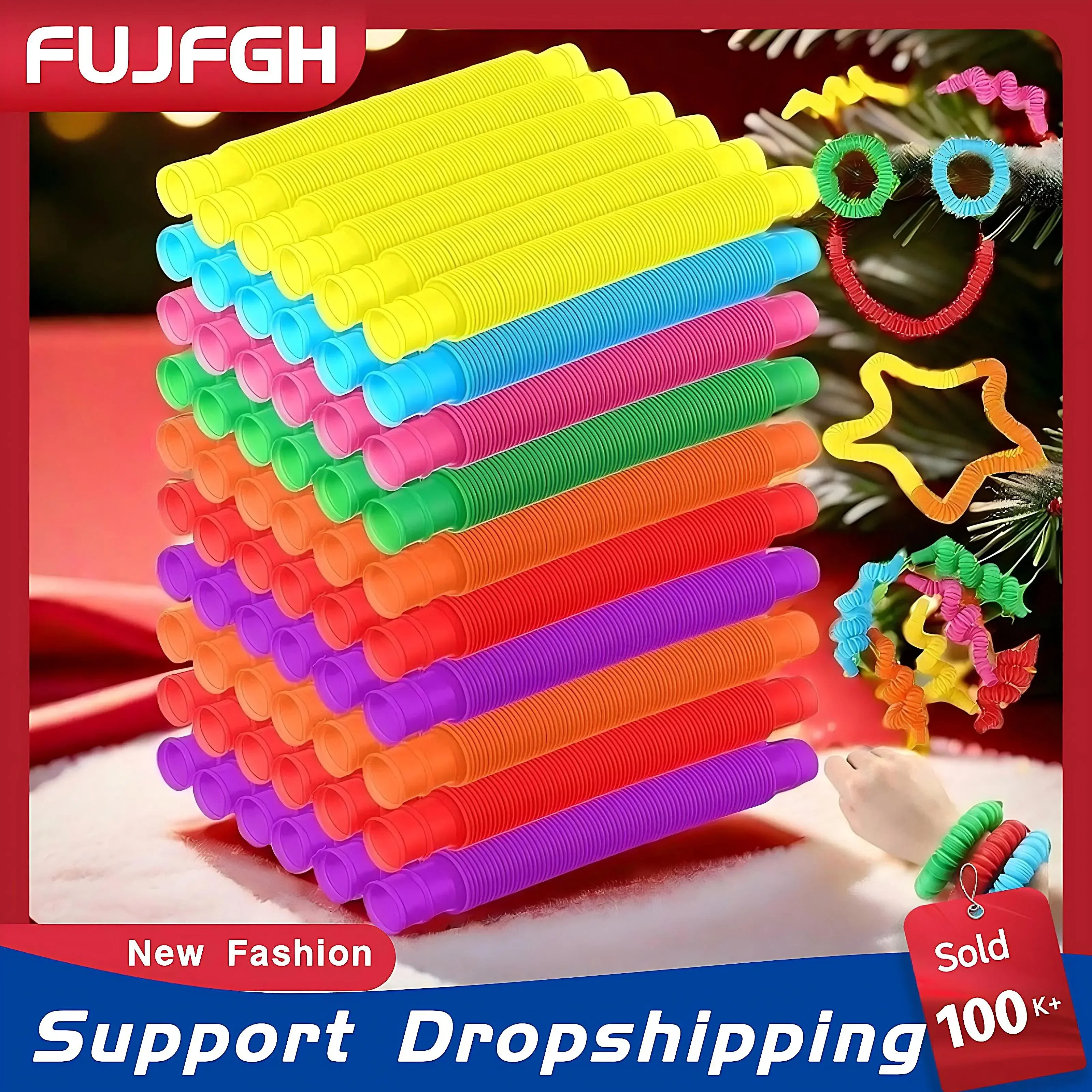 8 16 24 32 Pcs Pop Tubes Sensory Toys UrChoice Fine Motor Skills & Learning for Toddlers Fidget Toys and Party Favors for Kids
8 16 24 32 Pcs Pop Tubes Sensory Toys UrChoice Fine Motor Skills & Learning for Toddlers Fidget Toys and Party Favors for Kids