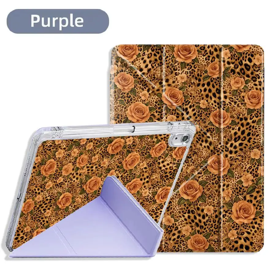 Leopard Rose Holder Cover Tablet Case For iPad Air 4 5 M3 M2 M4 11inch Pro 2025 Mini 6 7 11th 10th 9th 8th 7th 12.9inch Y-Fold
Leopard Rose Holder Cover Tablet Case For iPad Air 4 5 M3 M2 M4 11inch Pro 2025 Mini 6 7 11th 10th 9th 8th 7th 12.9inch Y-Fold