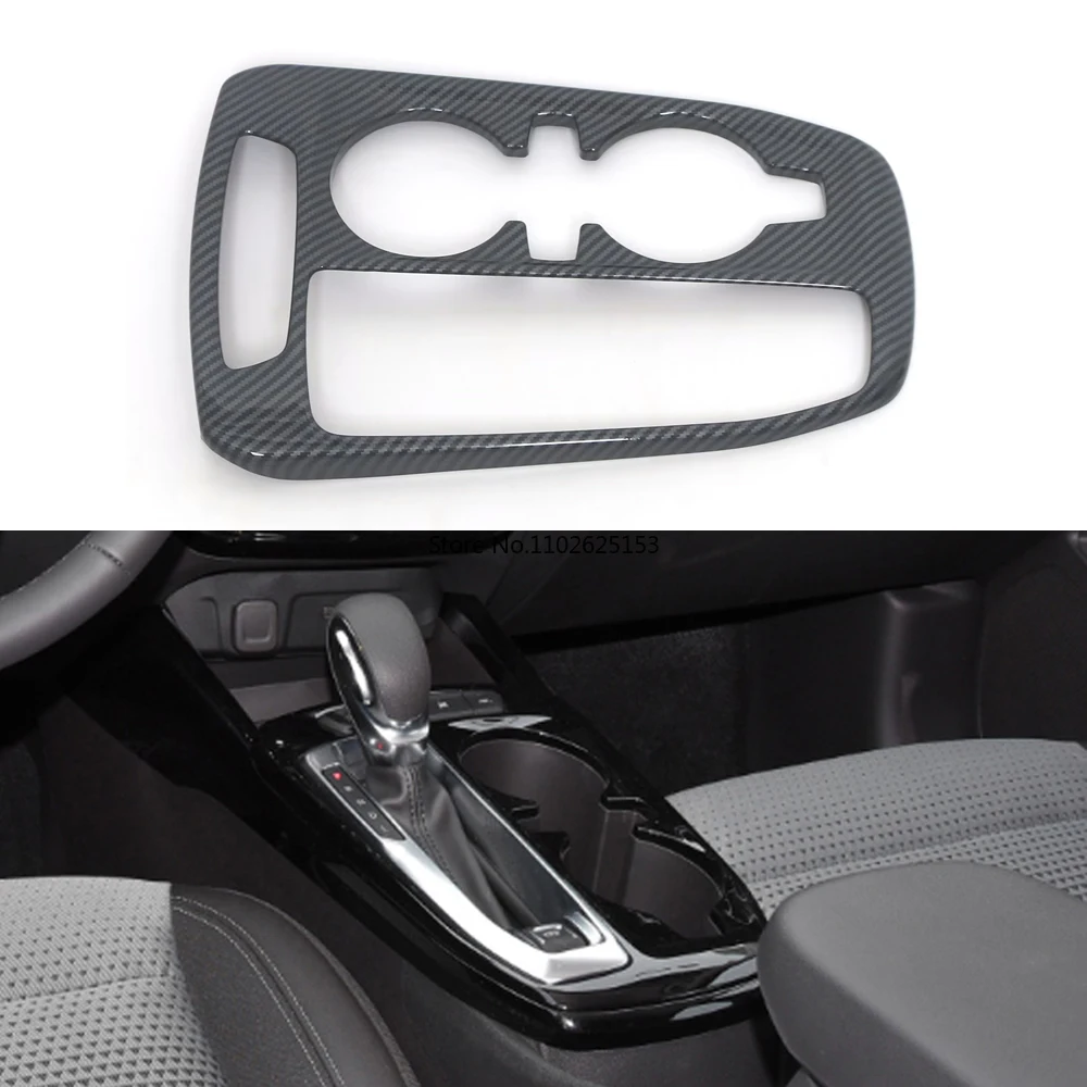 For Chevrolet Trax 2024+ ABS Carbonfiber Center Control Gear Box Shift Panle Cover Front Water Cup Holder Cover Sticker
For Chevrolet Trax 2024+ ABS Carbonfiber Center Control Gear Box Shift Panle Cover Front Water Cup Holder Cover Sticker
