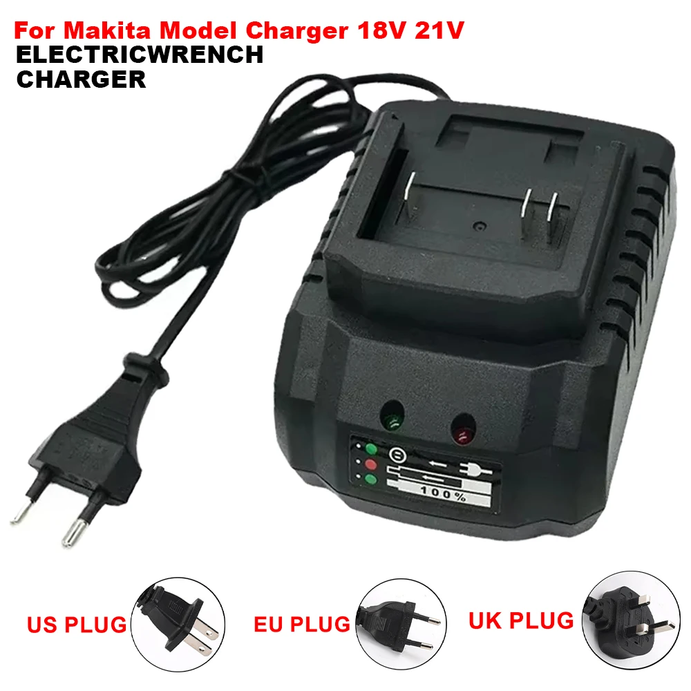 For Makita Model Charger 18V 21V Electric Drill Electric Wrench Angle Grinder Charger Electric Tool Battery Charger
For Makita Model Charger 18V 21V Electric Drill Electric Wrench Angle Grinder Charger Electric Tool Battery Charger