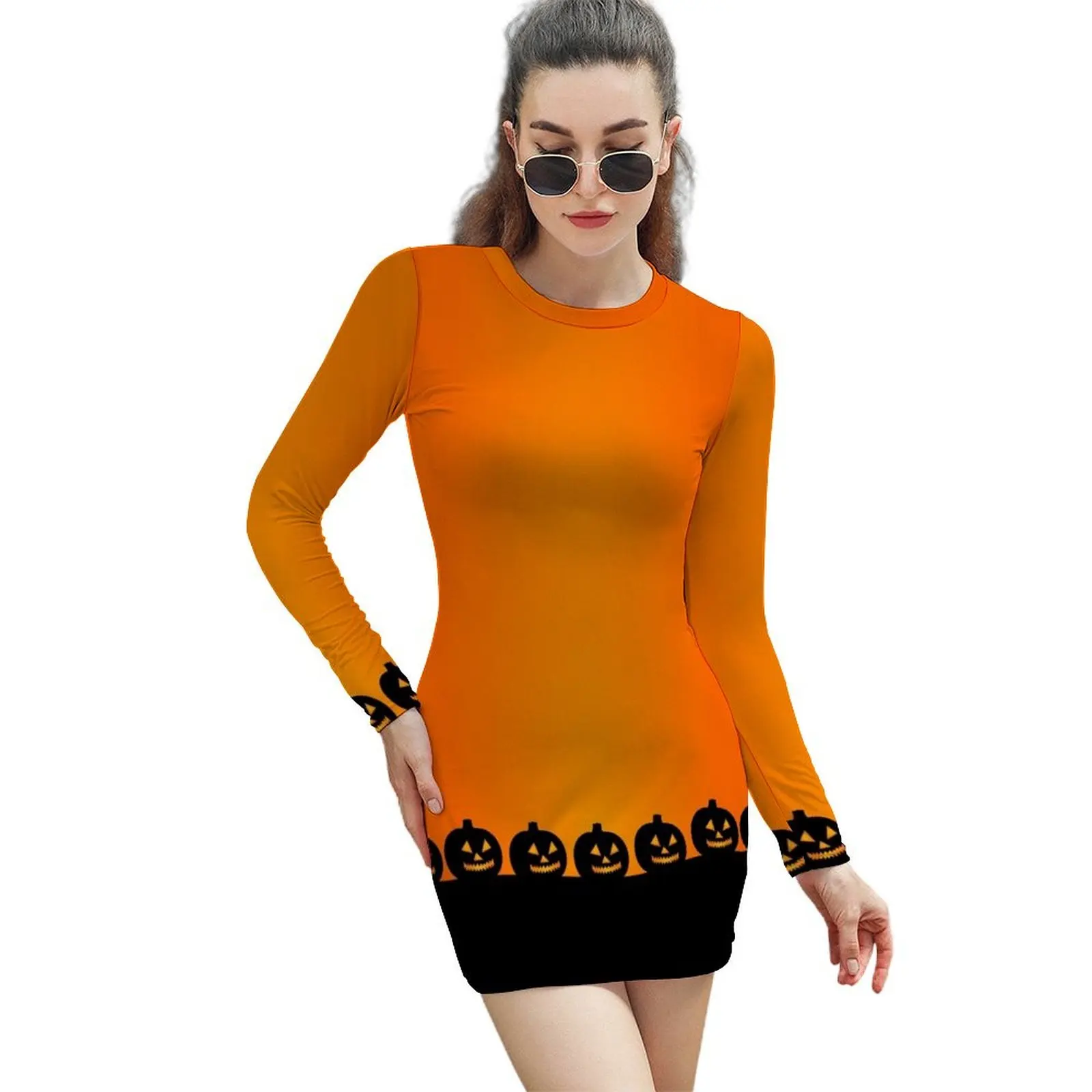 Jack-O'-Lanterns Long-Sleeved Sheath Dress prom clothes dresses ladies 2024 summer
Jack-O'-Lanterns Long-Sleeved Sheath Dress prom clothes dresses ladies 2024 summer