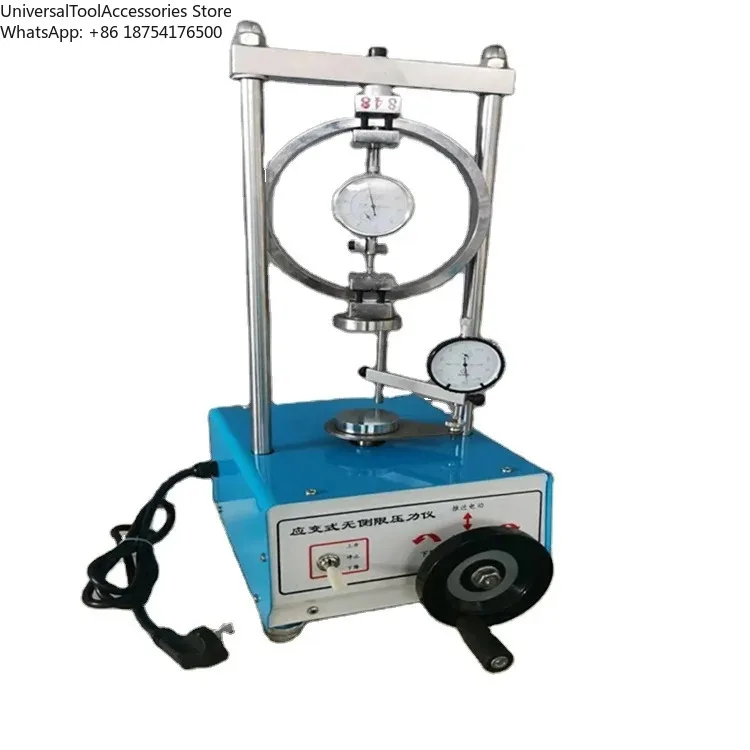 Manual Calcareous Earth Strain Controlled Unconfined Pressure Gauge
Manual Calcareous Earth Strain Controlled Unconfined Pressure Gauge
