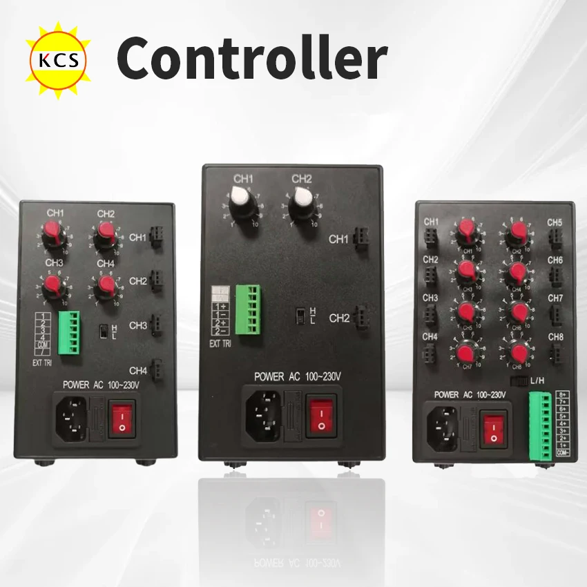 Light Source Controlle Machine Vision Standard 2-4-8Channel LED Dimming Controller 24V Industrial Lighting Brightness Adjustment
Light Source Controlle Machine Vision Standard 2-4-8Channel LED Dimming Controller 24V Industrial Lighting Brightness Adjustment