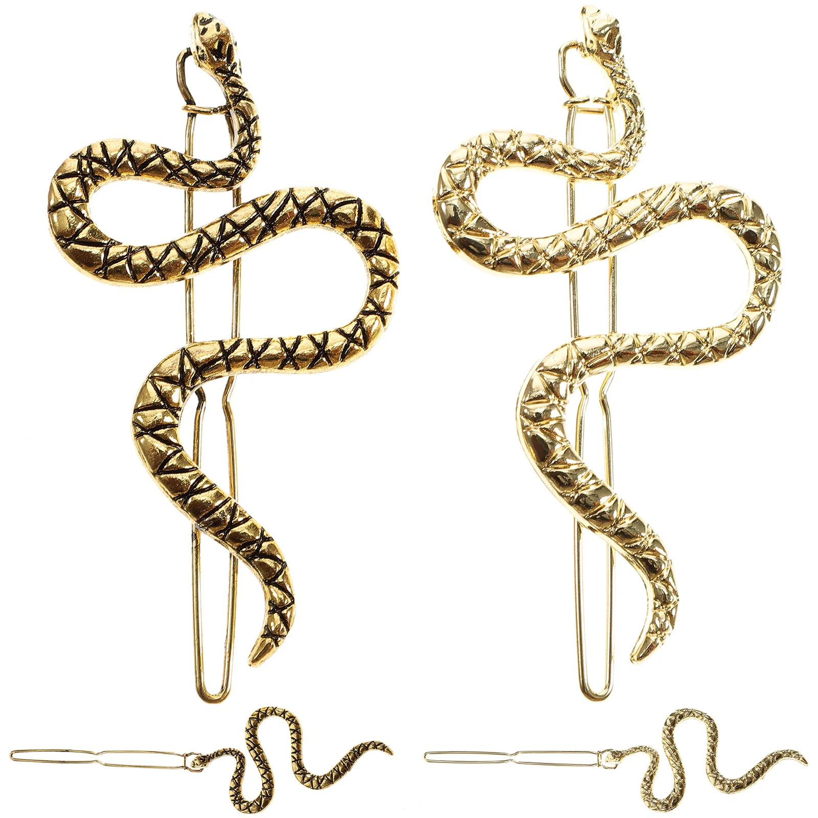 4pcs Clips Snake Barrettes Metal Accessories for Women Girls Women Barrettes Wedding Party Daily Life
4pcs Clips Snake Barrettes Metal Accessories for Women Girls Women Barrettes Wedding Party Daily Life