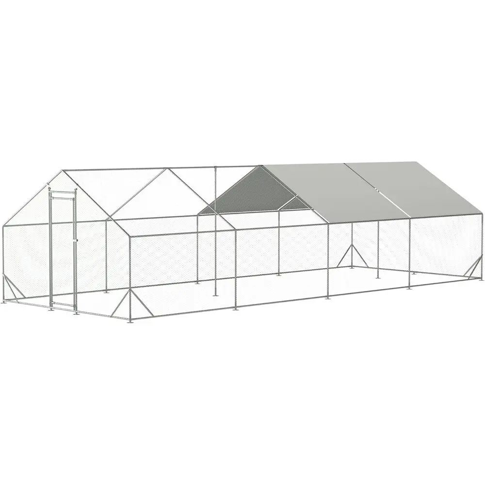 Large Metal Chicken Coop Walk-in Poultry Cage Hen Run House with Waterproo and Anti-Ultraviolet Cover or Backyard arm Garden, Ca
Large Metal Chicken Coop Walk-in Poultry Cage Hen Run House with Waterproo and Anti-Ultraviolet Cover or Backyard arm Garden, Ca