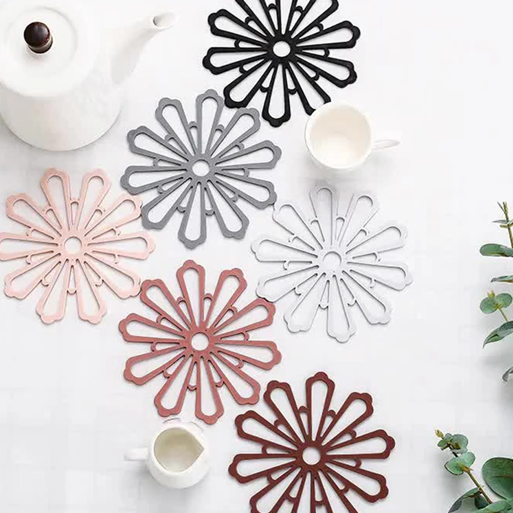 6 Pcs Shaped Pot Mats Hollow Table Heat Resistant Dinner Place Mats Table Cup Mat Cup Kitchen Bar Decor
6 Pcs Shaped Pot Mats Hollow Table Heat Resistant Dinner Place Mats Table Cup Mat Cup Kitchen Bar Decor