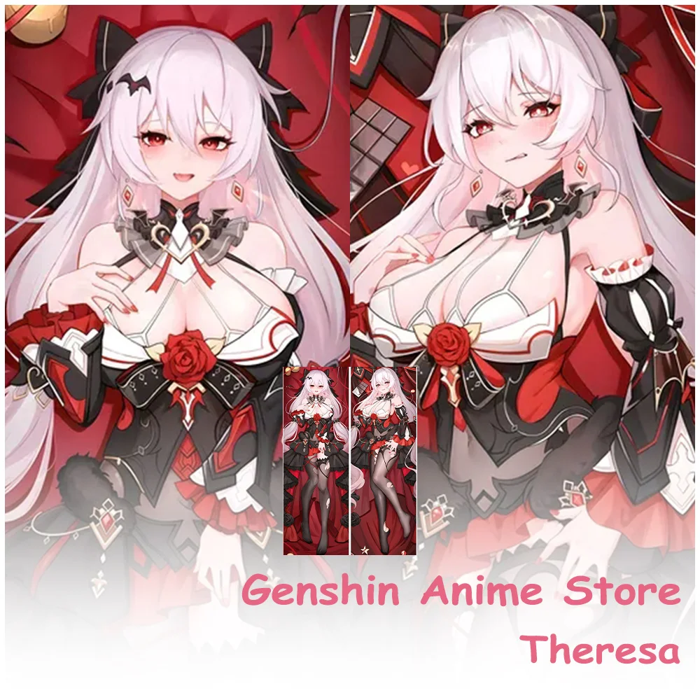 Game Honkai: Star Rail Theresa Body Dakimakura Pillow Case Anime Double-Sided Printed Cartoon Griseo Pillow Cover Cosplay Props
Game Honkai: Star Rail Theresa Body Dakimakura Pillow Case Anime Double-Sided Printed Cartoon Griseo Pillow Cover Cosplay Props