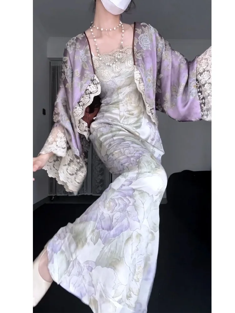 Keni plus Size New Chinese Style Elegant National Trend Dress Women Autumn High Waist A-Line Long Sleeve Dress Set
Keni plus Size New Chinese Style Elegant National Trend Dress Women Autumn High Waist A-Line Long Sleeve Dress Set