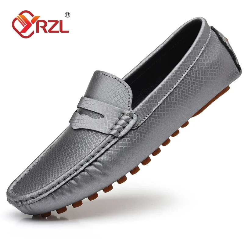 YRZL Loafers Men Casual Shoes 2025 New Fashion Handmade Loafers High Quality Driving Shoes Luxury Outdoor Slip on Shoes for Men
YRZL Loafers Men Casual Shoes 2025 New Fashion Handmade Loafers High Quality Driving Shoes Luxury Outdoor Slip on Shoes for Men