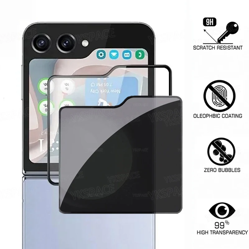 2Pcs Privacy Anti-Spy HD Clear External 9H Tempered Glass For Samsung Galaxy Z Flip 5 6 7 FE W25 W24 Flip Screen Protector Film
2Pcs Privacy Anti-Spy HD Clear External 9H Tempered Glass For Samsung Galaxy Z Flip 5 6 7 FE W25 W24 Flip Screen Protector Film