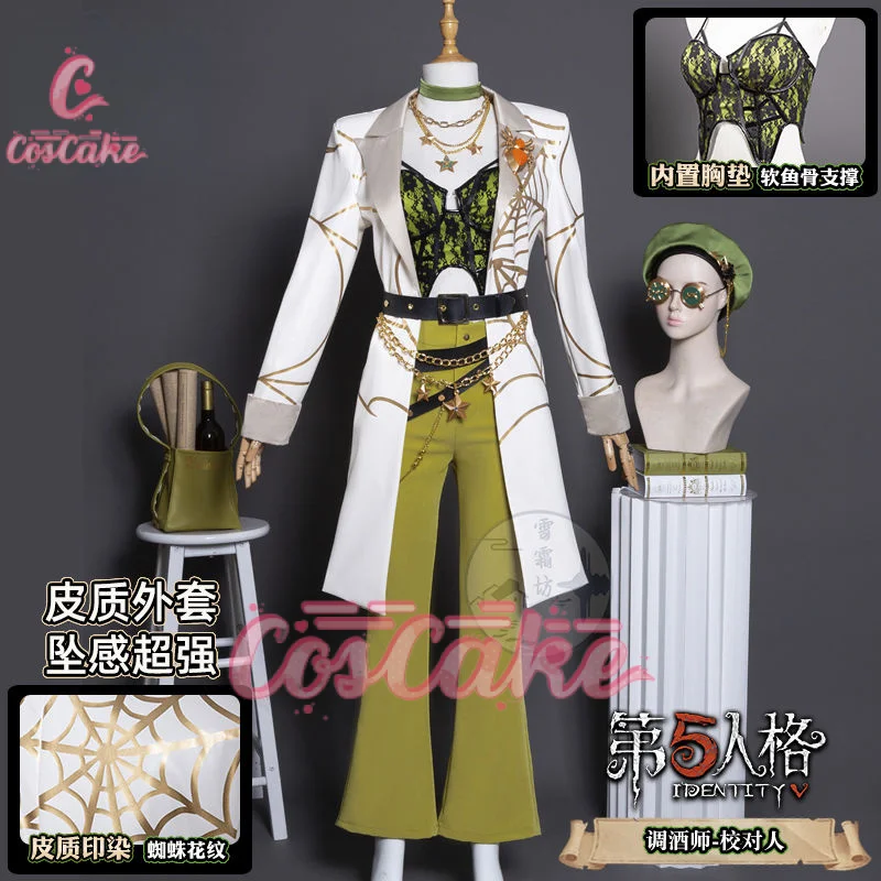 Game Identity Ⅴ Demi Bourbon Barmaid Cosplay Costume Uniform Halloween Carnival Party Christmas Play Role Clothes Clothing
Game Identity Ⅴ Demi Bourbon Barmaid Cosplay Costume Uniform Halloween Carnival Party Christmas Play Role Clothes Clothing