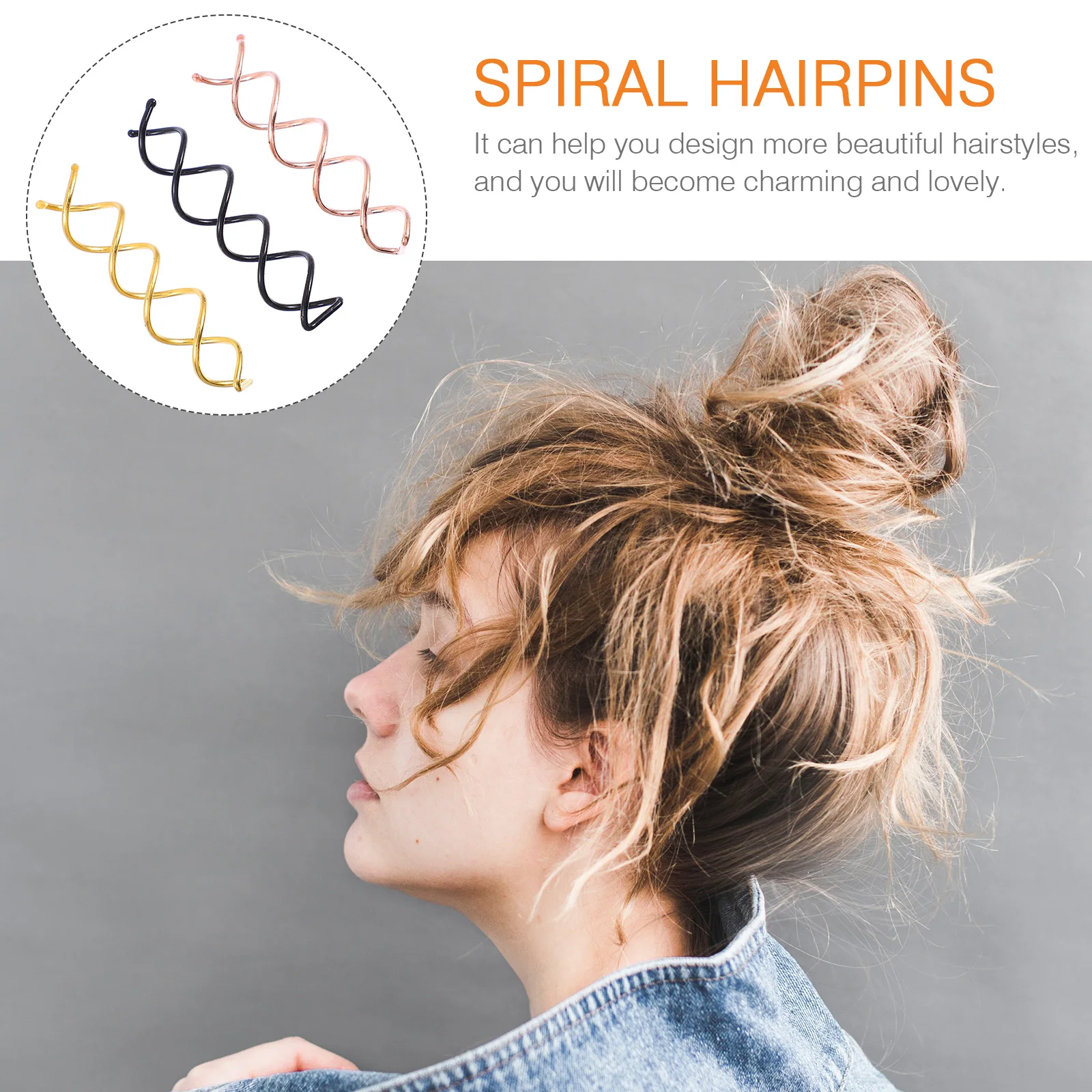 30pcs Spiral Hair Clips Durable Alloy Lightweight for Buns Meatballs Hairstyles Easy Travel Hairdressing Tool Bobby Pin
30pcs Spiral Hair Clips Durable Alloy Lightweight for Buns Meatballs Hairstyles Easy Travel Hairdressing Tool Bobby Pin