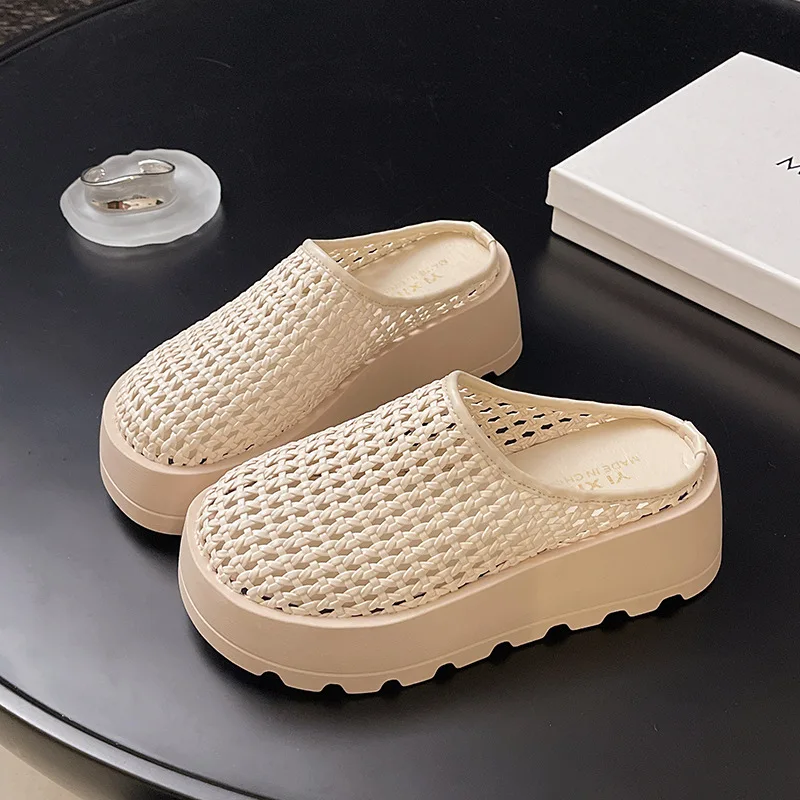 2026 New Womens Shoes Fashion Air Mesh Mueller Slippers for Woman Comfortable Vacation Casual Shoes Designer Shoes Zapatos Mujer
2026 New Womens Shoes Fashion Air Mesh Mueller Slippers for Woman Comfortable Vacation Casual Shoes Designer Shoes Zapatos Mujer