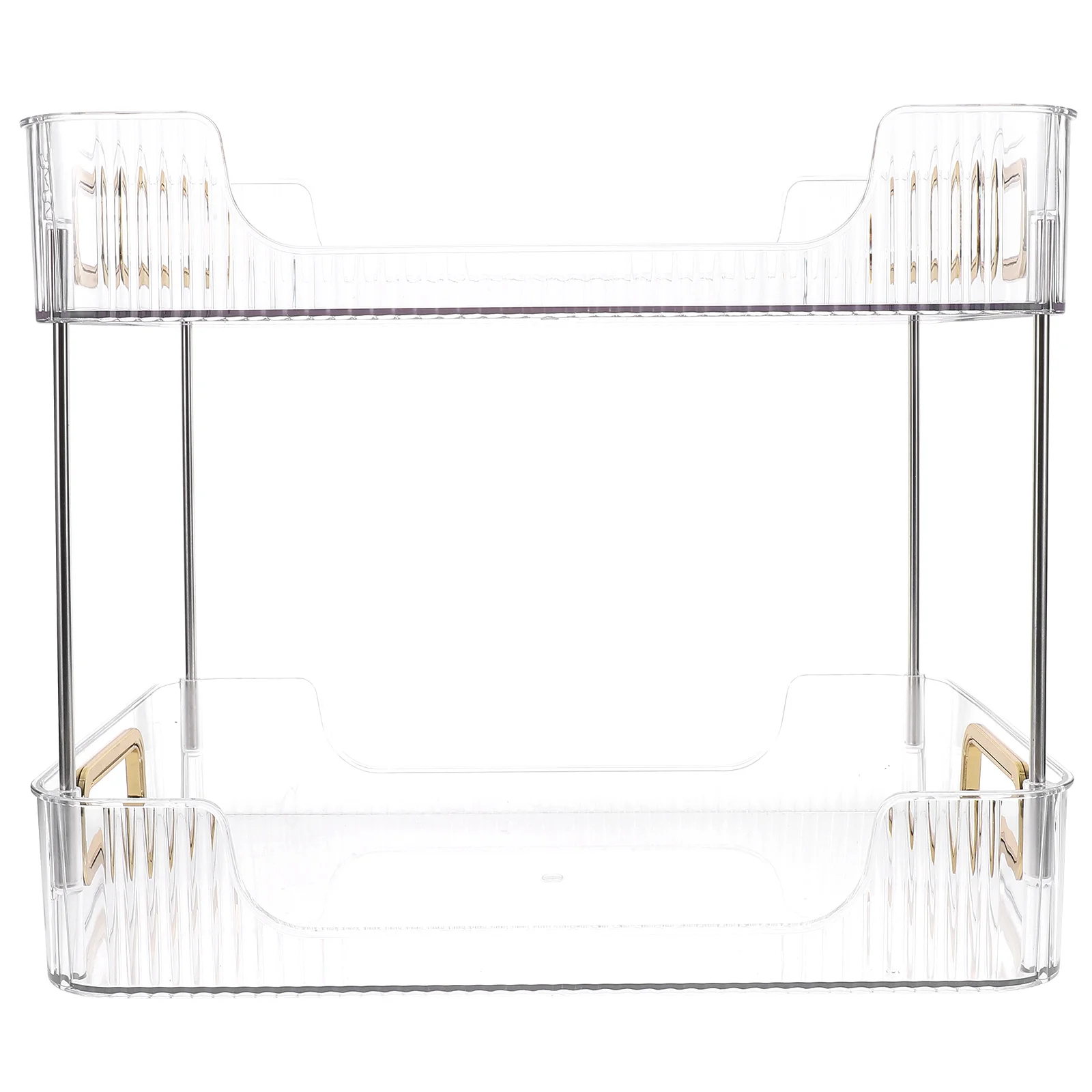 2 tier Storage Rack Stainless Steel PET Bathroom Vanity ganizer Countertop Makeup Toiletries Paper Cup Holder Detachable Easy
2 tier Storage Rack Stainless Steel PET Bathroom Vanity ganizer Countertop Makeup Toiletries Paper Cup Holder Detachable Easy