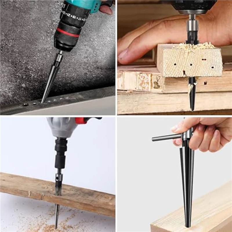 Premium-6 Piece Hand/Drill Bit 2 Purposetapered Reamer 6 Slot Hex Reamer 5-16Mm / 3-13Mm Tapered
Premium-6 Piece Hand/Drill Bit 2 Purposetapered Reamer 6 Slot Hex Reamer 5-16Mm / 3-13Mm Tapered