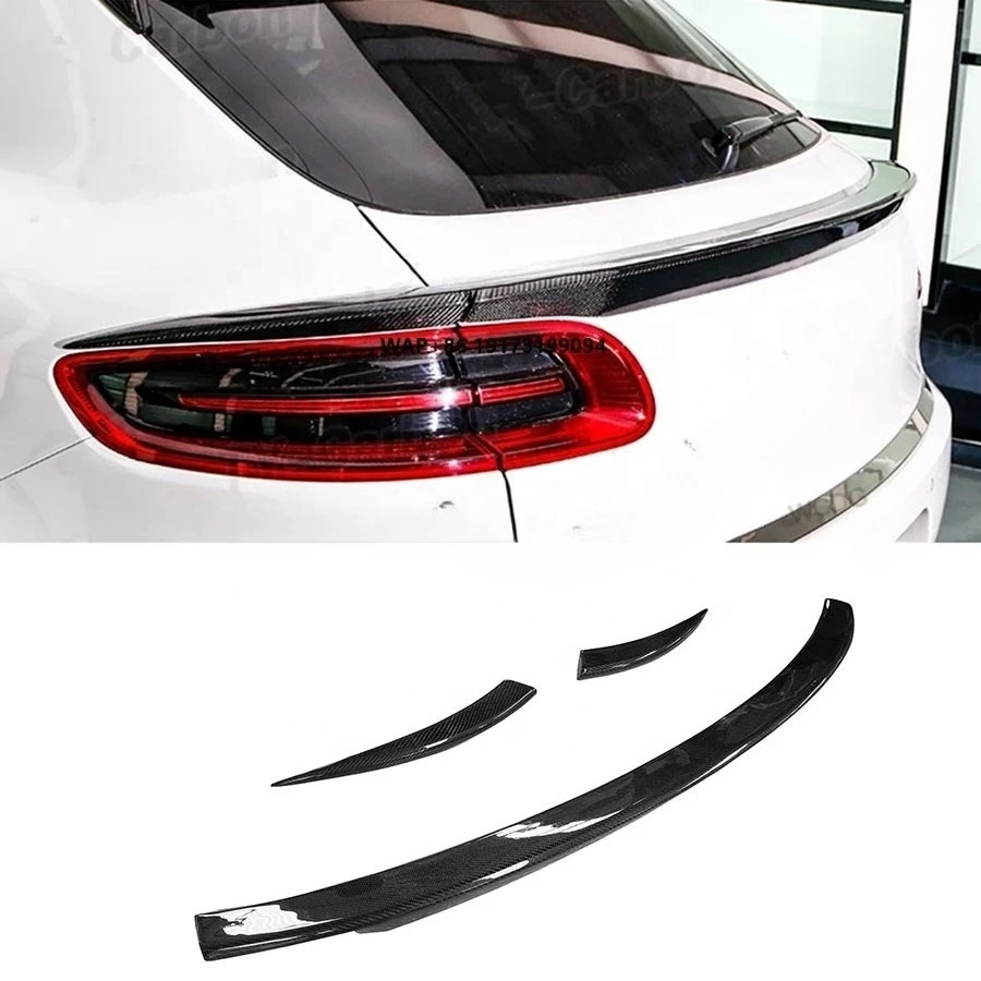 2014-2018 Porsche-Macan Carbon Fiber Rear Middle Spoiler Boot 3PCS Bodykit Trunk Lip Wing Spoiler Stylish Car Enhancement
2014-2018 Porsche-Macan Carbon Fiber Rear Middle Spoiler Boot 3PCS Bodykit Trunk Lip Wing Spoiler Stylish Car Enhancement
