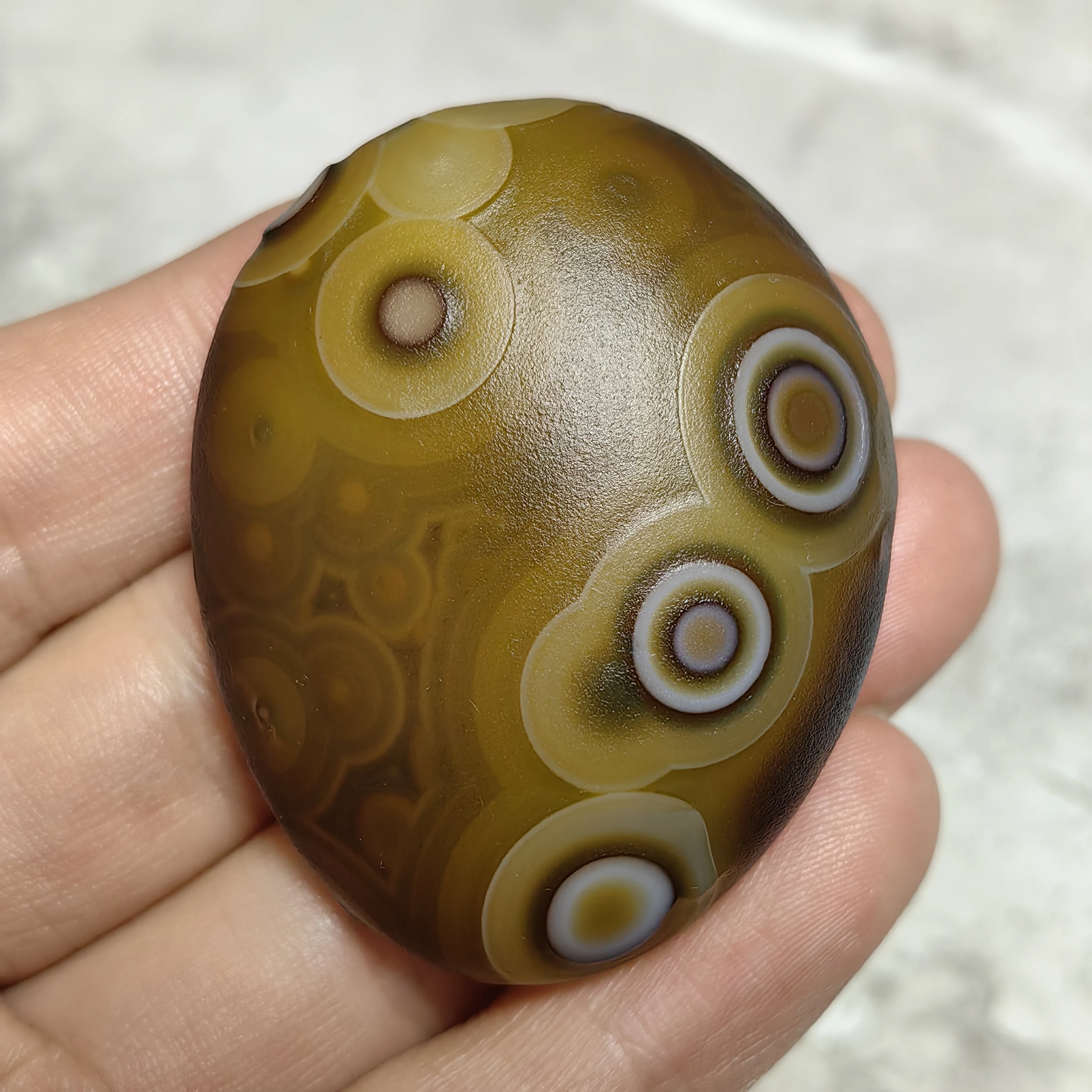 Pure Natural Wishing Divine Eye Agate Rough Stone Healing Gemstone for Good Luck DIY Home Decoration Gem Jewelry Amulet Ornament
Pure Natural Wishing Divine Eye Agate Rough Stone Healing Gemstone for Good Luck DIY Home Decoration Gem Jewelry Amulet Ornament